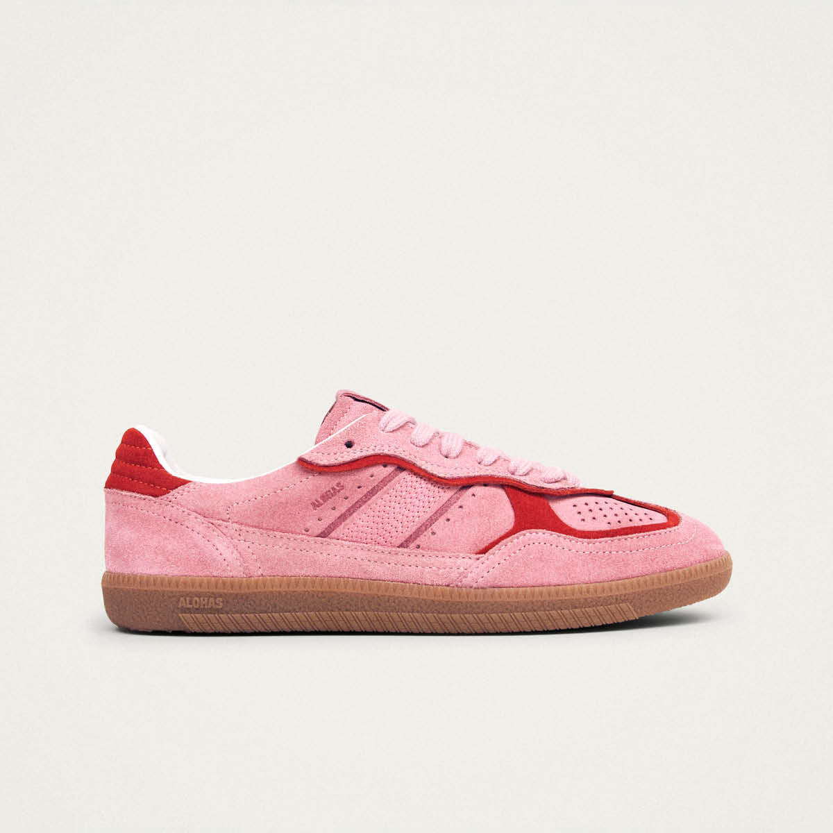 Tb.490 Rife Sea Pink Leather Sneakers - Image 3