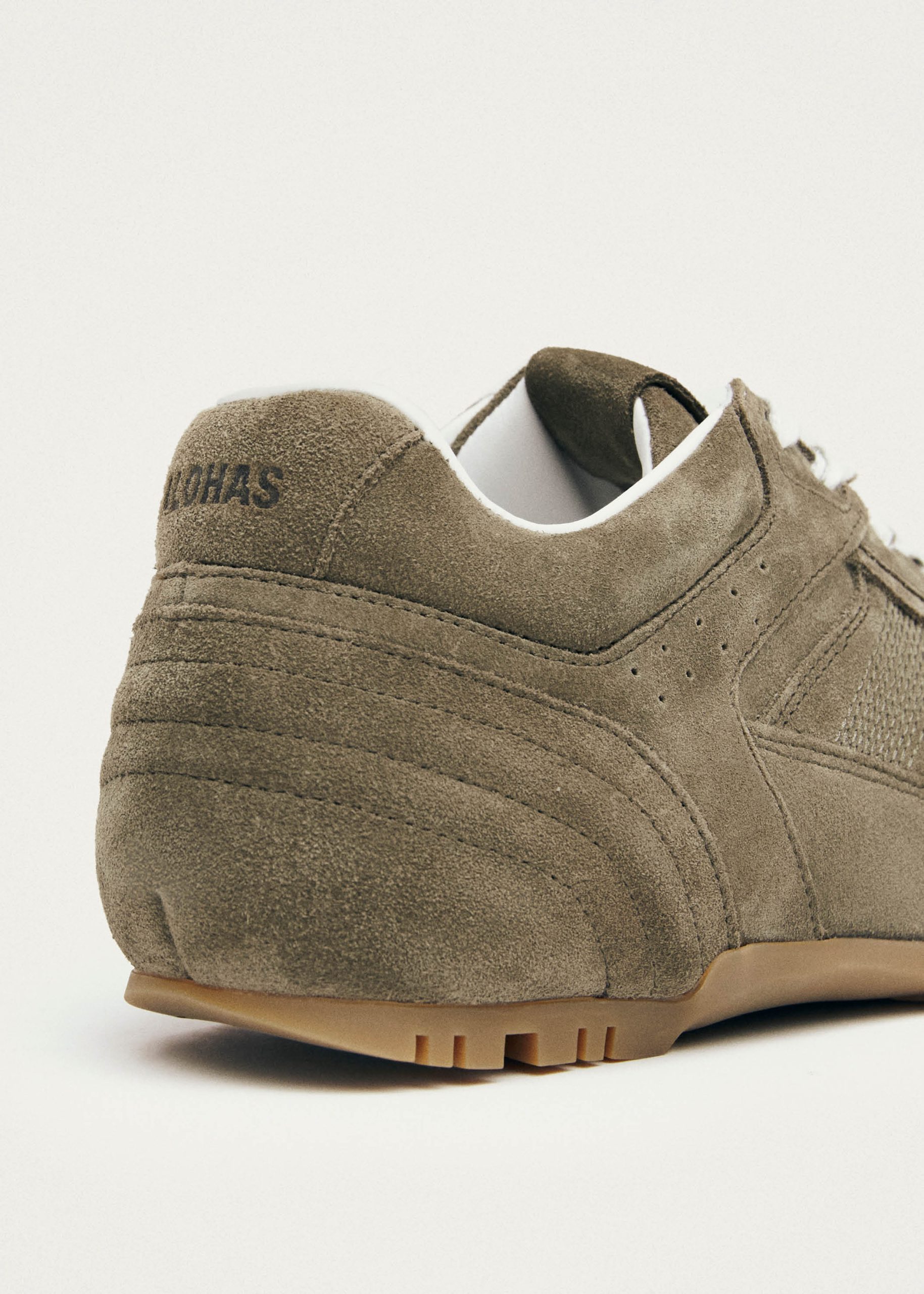 Tb.56 Suede Khaki Leather Sneakers - Image 7
