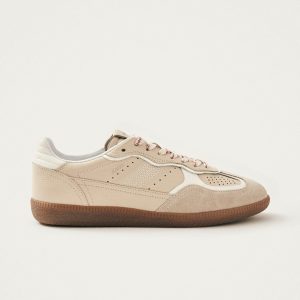 Tb.490 Rife Grain Cream Leather Sneakers