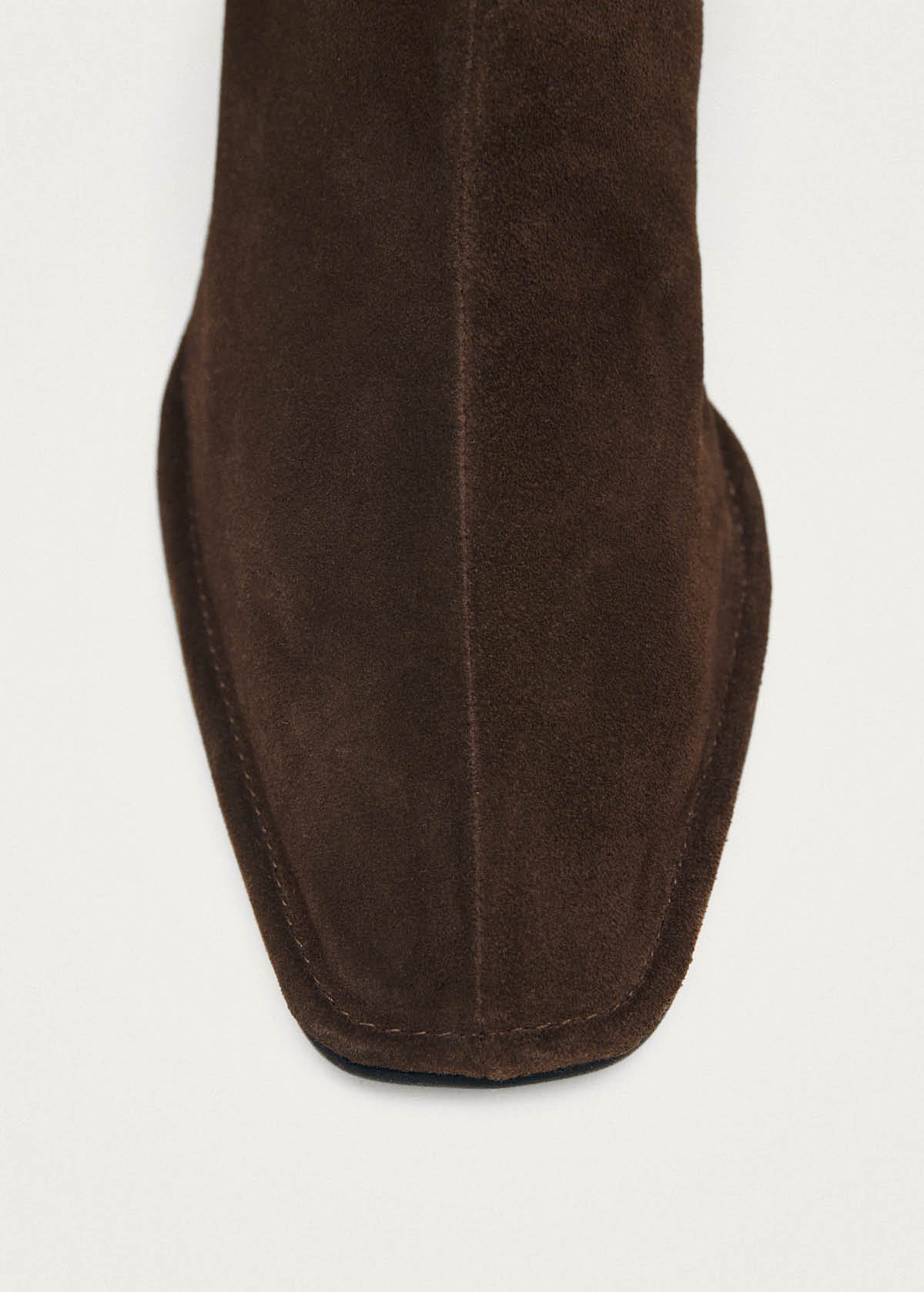 Berlin Suede Brown Leather Ankle Boots - Image 4