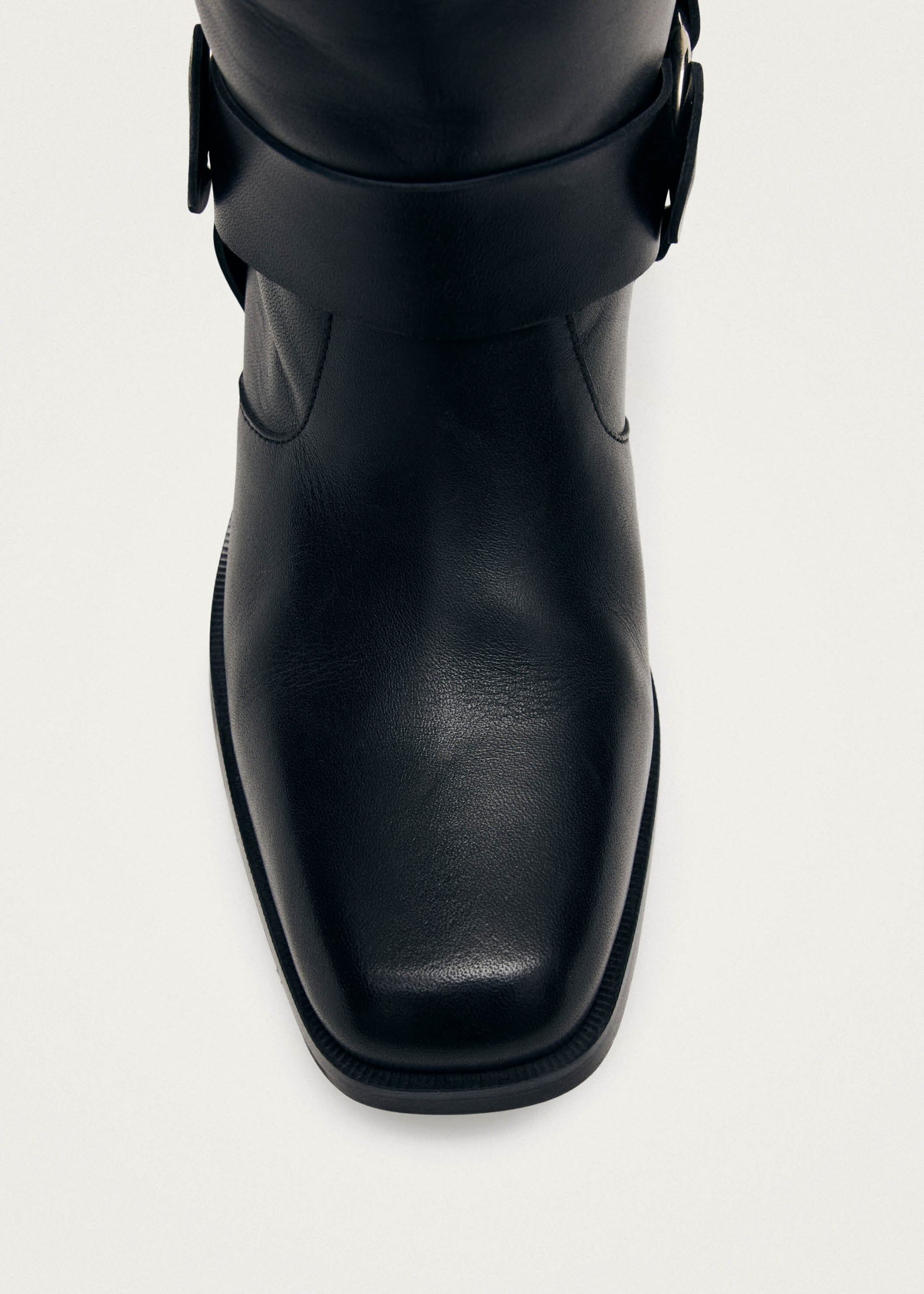 Rocky Black Leather Boots - Image 7
