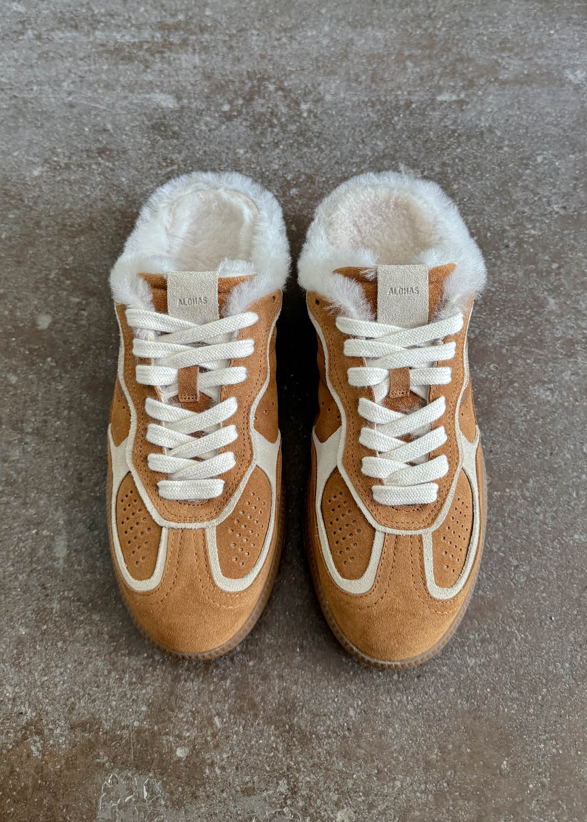Tb.490 Mule Furry Tan Sneakers - Image 2