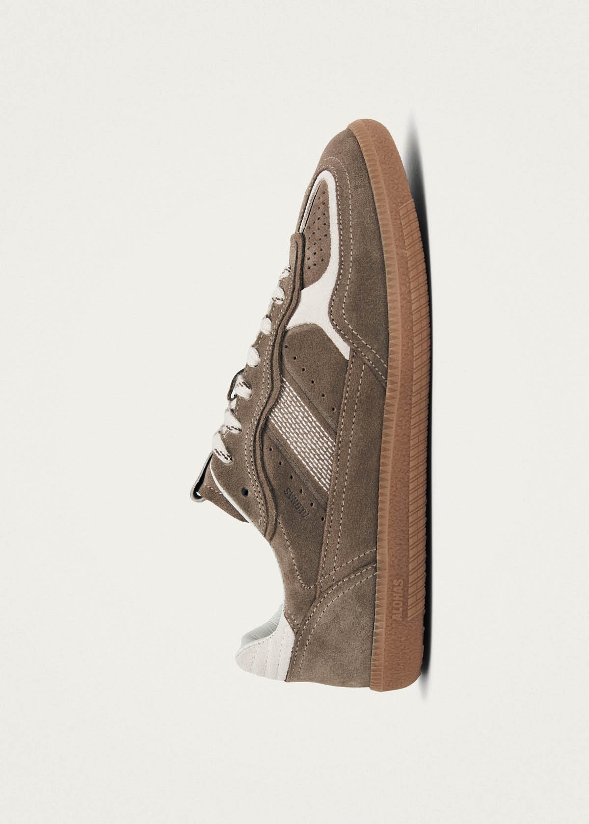 Tb.490 Rife Taupe Leather Sneakers - Image 4
