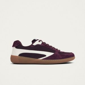 Tb.83 Burgundy Barefoot Sneakers