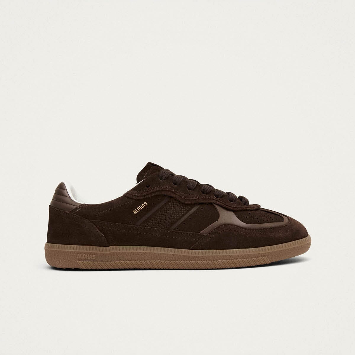 Tb.490 Rife Chocolate Brown Leather Sneakers - Image 3