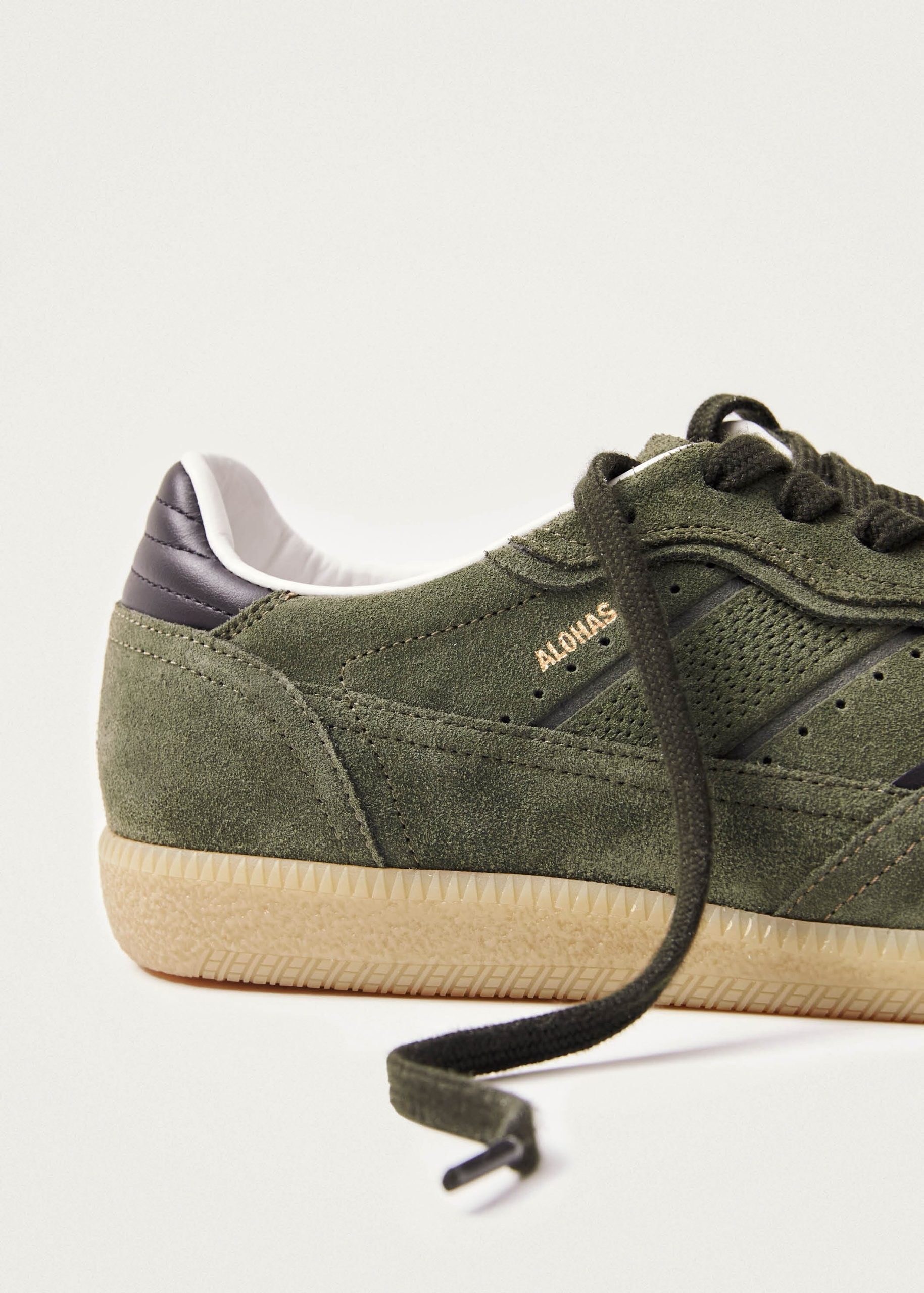 Tb.490 Rife Dusty Olive Leather Sneakers - Image 6