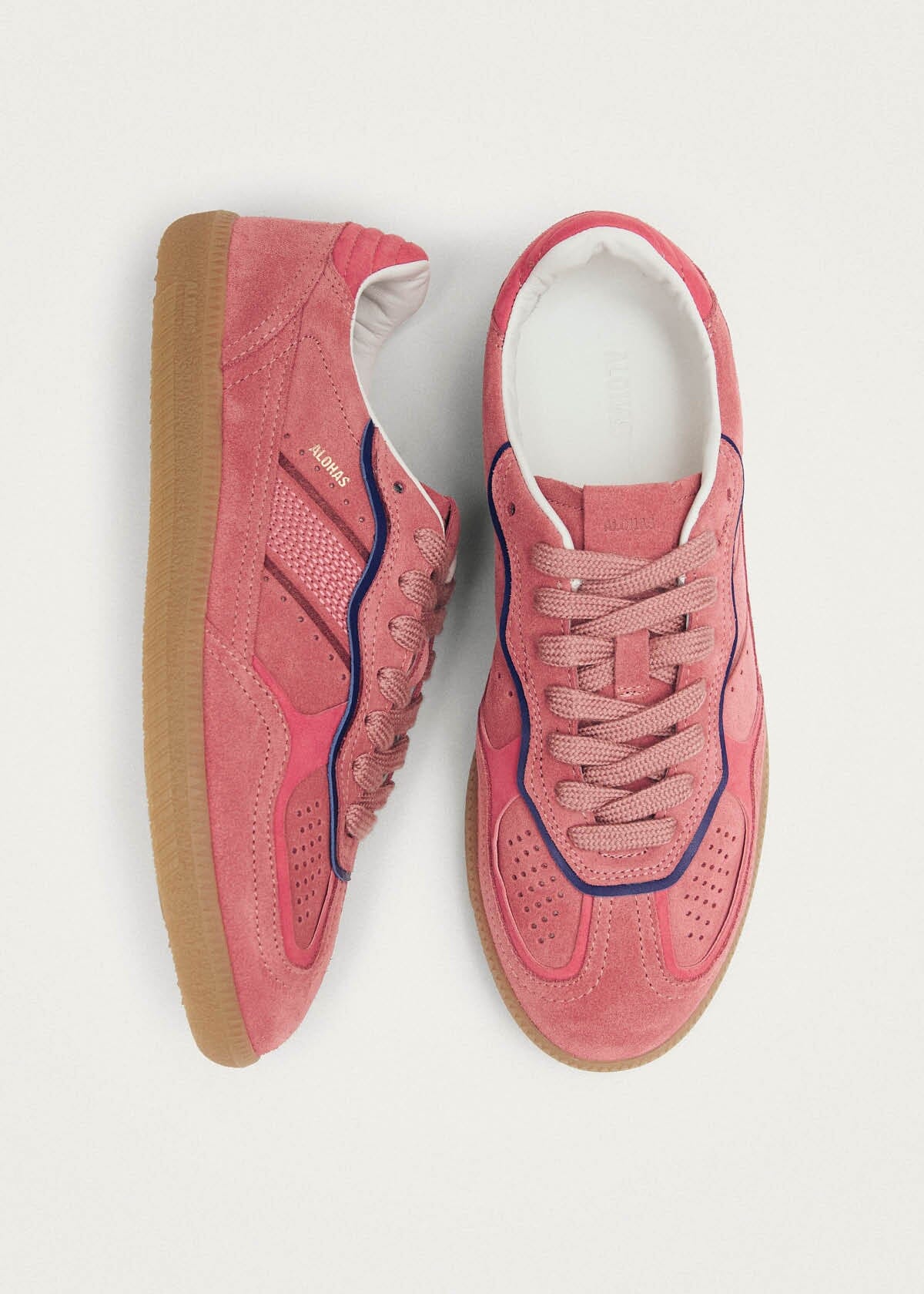Tb.490 Rife Pink Leather Sneakers - Image 5