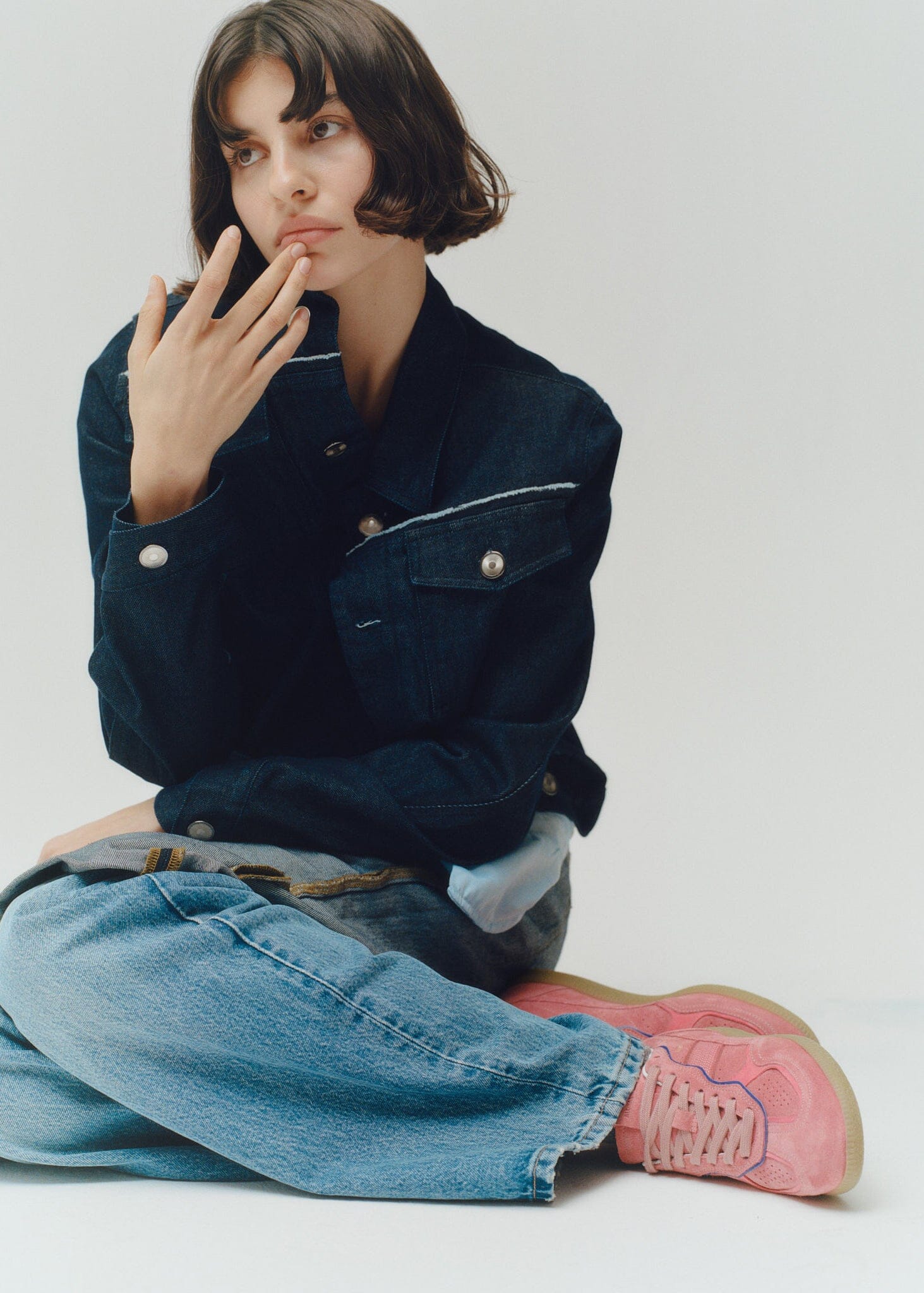 Tb.490 Rife Pink Leather Sneakers - Image 2